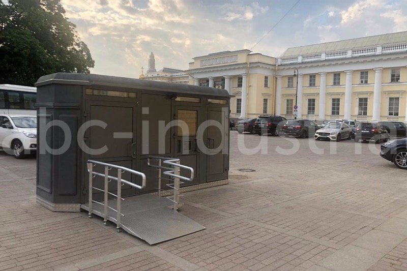 Наш проект Туалетный модуль "Загреб" в Санкт-Петербурге