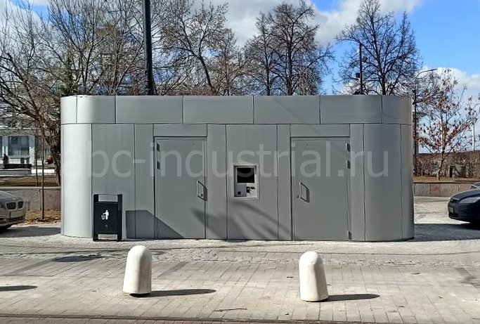 Наш проект Туалетный модуль "Канны" в г. Нижнем Новгороде