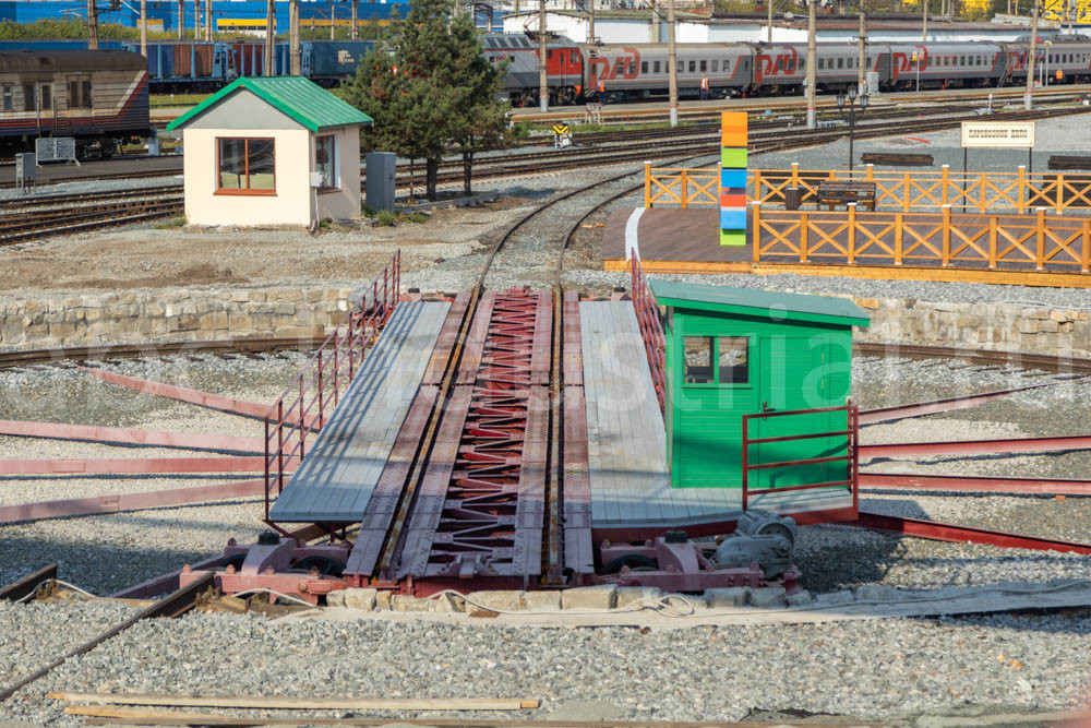 Строительство ж/д станции "Паровозное депо" в г. Екатеринбурге