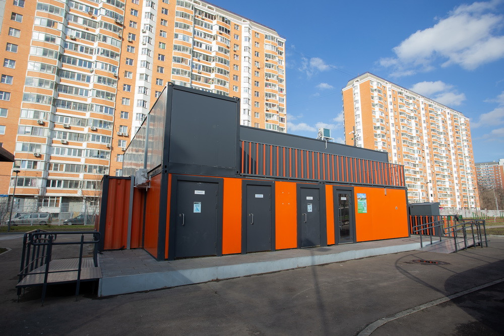 Модульное административное здание в Москве
