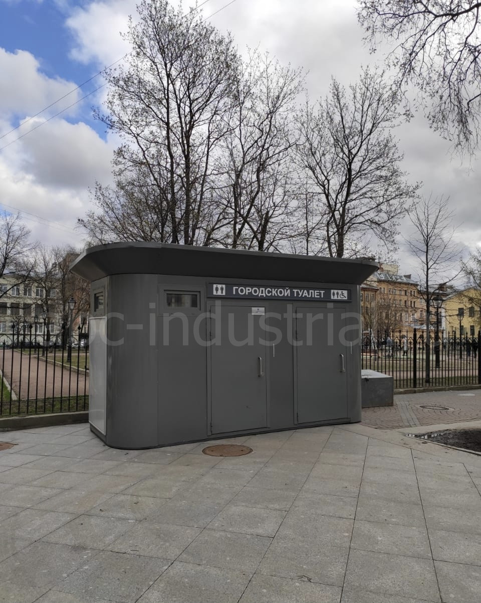 Наш проект Туалетный модуль "Стокгольм" в г. Санкт-Петербурге