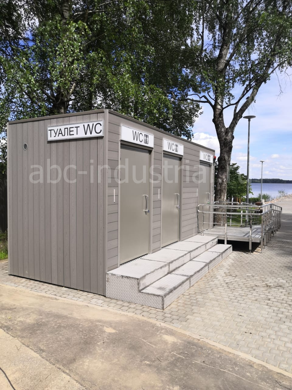 Наш проект Туалетный модуль "Хельсинки" в Валдае