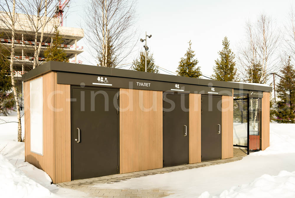 Туалетный модуль "Марибор" в Инновационном центре "Сколково"