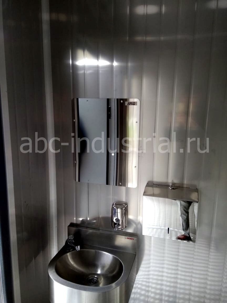 Наш проект Туалетный модуль "Амстердам" в Челябинске