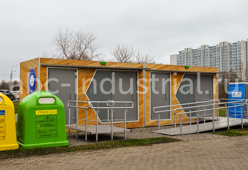 Наш проект Туалетные модули "Амстердам" в Москве